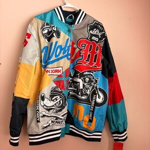 Members Only NWT Multi-Color Sport Jacket